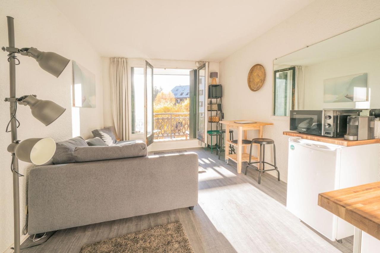 Chamonix Sud Studio With Mont Blanc Views Εξωτερικό φωτογραφία