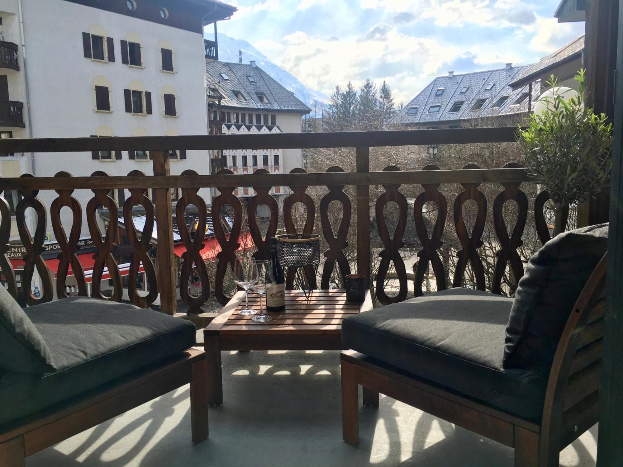 Chamonix Sud Studio With Mont Blanc Views Εξωτερικό φωτογραφία